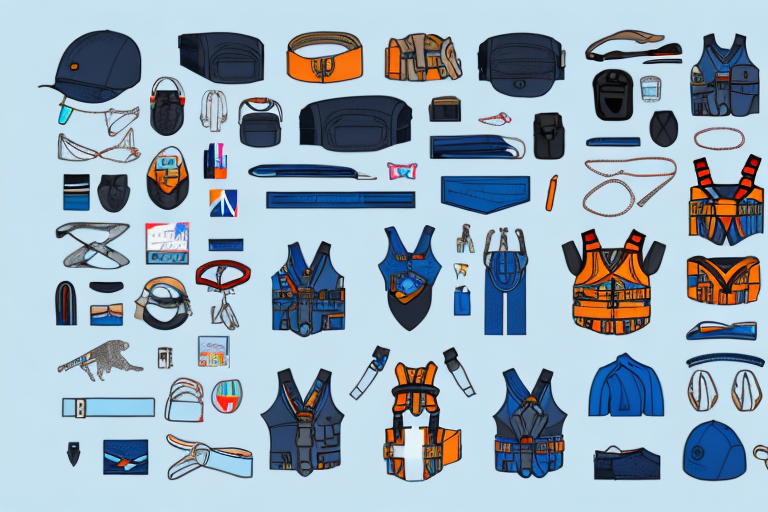 A service dog wearing essential gear