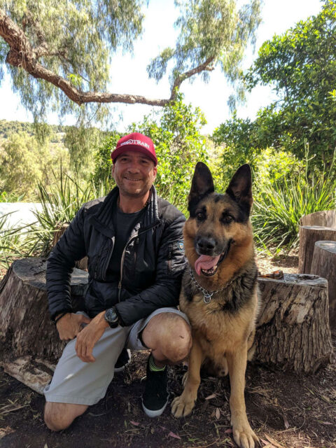 Michael Luevano certified service dog trainer