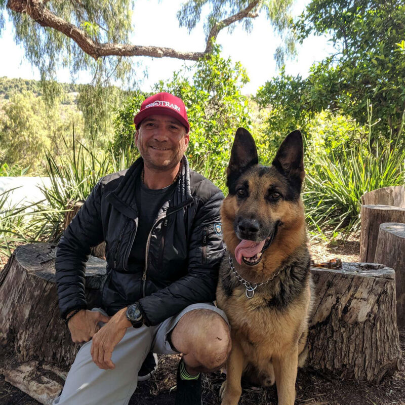 Michael Luevano certified service dog trainer